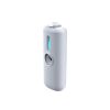 Portable Nano Mist Sprayer for Hydrating Skin and Makeup Application - White