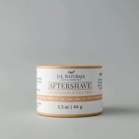 Aftershave Rub (Duo) - Cedarwood & Tea Tree - Lemongrass & Clove