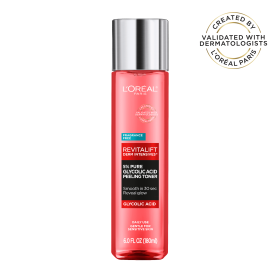 L'Oreal Paris Revitalift Derm Intensives Pure Glycolic Acid Peeling Toner, 6 fl oz - L'Oreal Paris