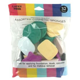 Swissco Assorted Latex Free Sponges, 32 Count  - Swissco