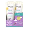 Aveeno Baby Zinc Oxide Mineral Sunscreen Lotion, SPF 50, 2 x 3 fl oz - Aveeno