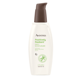 Aveeno Positively Radiant Daily Facial Moisturizer, Broad Spectrum SPF 30, 2.5 fl oz - Aveeno