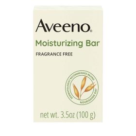 Aveeno Gentle Moisturizing Facial Cleansing Bar for Dry Skin, 3.5 oz - Aveeno