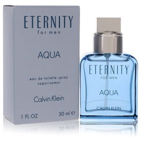 Eternity Aqua by Calvin Klein Eau De Toilette Spray - Men - 1 oz