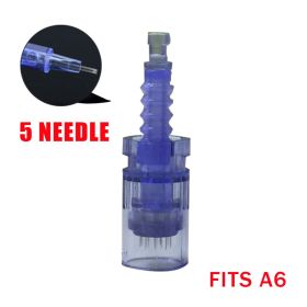 10 pieces Cartridges Replacement Tips Need1es For Dr. Pen A6 Ultima Electric Derma Pen Stamp Auto MicroNeed1e Roller - 5pin