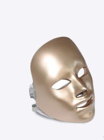 Led Facial beauty instrument - AU - Golden