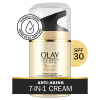 Olay Total Effects Face Moisturizer SPF 30, Sun Protection for All Skin Types, 1.7 fl oz - Olay