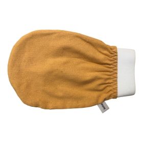 Silk Exfoliating Bath Gloves - Raw Silk