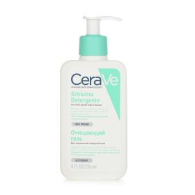 CERAVE - Foaming Cleanser For Normal to Oily Skin (With Pump) 597197 236ml/8oz - As Picture