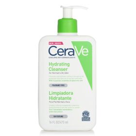 CERAVE - Hydrating Cleanser For Normal to Dry Skin 597333 473ml/16oz - As Picture