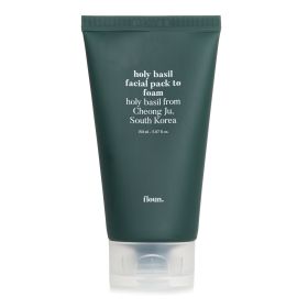 FLOUN - Holy Basil Facial Pack To Foam 440064 150ml/5.07oz - As Picture