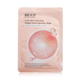 NATURAL BEAUTY - BIO UP a-GG Skin Activating Golden Yeast Liposome Mask 81Q2313 5 x 25ml/0.84oz - As Picture