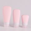 1Pc Reizen Cosmetica Flessen Silicagel Mini Lege Container Huidverzorging Douchegel Shampoo Potten Gereedschap Draagbare Extrusie Bottelen - pink - 90