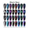 LILYCUTE 7ml 9D Cat Magnetic Gel Nail Polish Laser Magnet Semi Permanent Soak Off UV LED Manicure For Nail Art Gel Varnish - LC-H02