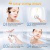 Red Light Therapy for Face, 7 Color LED Face Skin Rejuvenation - White