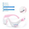 3D Eye Massager - Electric Hot Compress Massage Eye Protector - Eye Care - Eye Beauty Apparatus Relieve Eye Fatigue - Pink