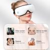 Eye Massage Instrument Can Relieve Eye Fatigue; Dry Eyes; Eye Swelling And Pain; Hot Compress Eye Mask With Black Circles; Vibration Massage - White