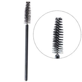 One-off Eyelash Brush Black Rod Spiral